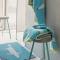Махровый коврик для ванной Blanc des Vosges Fox Bleu 50х90 - фото 2