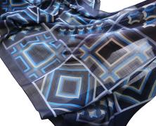 Шарф-палантин из тонкой шерсти Luxury Silk & Wool 80х150 - фото 3