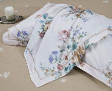 Постельное белье с одеялом Asabella 2165-OMP евро 200x220 печатный сатин - фото 2