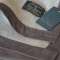 Плед кашемировый Glen Saxon Nubuk brown 130x180 с кожаным кантом - фото 1