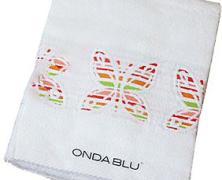 Комплект из 5 полотенец Onda Blu New Farfala Blanco 40x60, 60x110 и 100х150 - фото 3