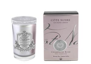 Ароматическая свеча Cote Noite Champagne Rose 75 гр. silver - основновное изображение