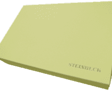 Фирменная подарочная упаковка Steinbeck, 35х52х10 см, светло-желтая в интернет-магазине Posteleon