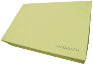 Фирменная подарочная упаковка Steinbeck, 35х52х10 см, светло-желтая - основновное изображение