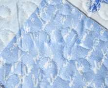 Одеяло-покрывало Servalli Etoil de France Blu 255х255 полиэстер/хлопок - фото 4