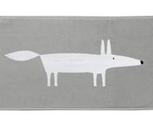 Махровый коврик для ванной Blanc des Vosges Fox Perle 50х90 - фото 1