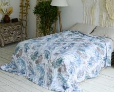 Одеяло-покрывало Servalli Stampato Beverly Blu 260х250 полиэстер - фото 1