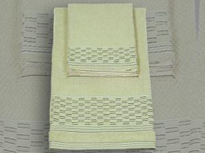 Набор полотенец Bic Ricami Sofia Verde 40х60, хлопок - основновное изображение