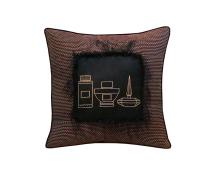 Декоративная подушка Laroche Дом Дизайна 45х45 с вышивкой - основновное изображение