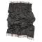 Плед кашемировый Glen Saxon Paisley Mink Black 150х185 - фото 1