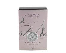 Ароматическая свеча Cote Noite Champagne Rose 185 гр. silver - фото 2