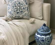 Декоративная подушка Laroche Шакира 45х45 с вышивкой - фото 2