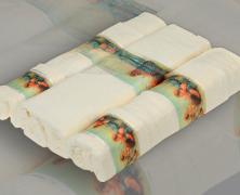 Комплект из 5 полотенец Grand Textil Paradiso Panna 40x60, 60x110 и 100x150 - основновное изображение
