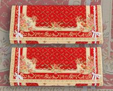 Комплект из 2 ковриков Fini.Cop Bouquet Rosso 65х110 в интернет-магазине Posteleon