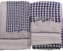 Комплект из 2 полотенец Emanuel Ungaro Montagnier Perla 40x60 и 60x110 - основновное изображение