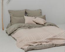 Постельное бельё Luxberry Soft Silk Sateen оливковый 1.5-спальное 150x210 сатин - фото 3