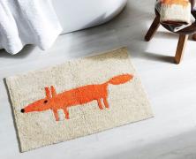 Махровый коврик для ванной Blanc des Vosges Fox Sable 50х90 в интернет-магазине Posteleon