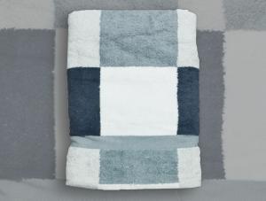 Банное полотенце Emanuela Galizzi Boston Silv grey 90x195 - основновное изображение