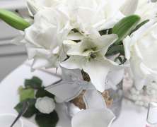 Ароматизированный букет Cote Noire Roses & Lilies White - фото 6