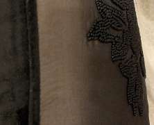 Декоративная подушка Laroche Каноя Шоколад 30х50 с бисером - фото 8