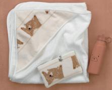 Детское полотенце с капюшоном Feiler Ben Bear 80х80 махровое - фото 1