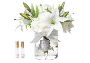 Ароматизированный букет Cote Noire Roses & Lilies White - основновное изображение