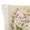 Декоративная подушка Laroche Полевые цветы 40х40 с вышивкой - фото 1