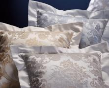 Постельное бельё Curt Bauer Louis XIV Konigsblau 1.5 спальное 155х220 мако дамаст - фото 2
