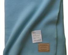Плед детский шерстяной Inn Blue, 100х150, голубой в интернет-магазине Posteleon