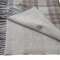 Плед из шерсти ягнёнка Steinbeck Aosta/1 серый 130х190 - фото 1