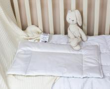 Детская подушка хлопок/лён German Grass Baby Cotton 40х60 низкая