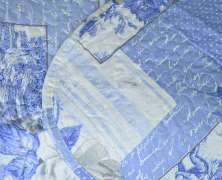 Одеяло-покрывало Servalli Etoil de France Blu 255х255 полиэстер/хлопок - фото 5