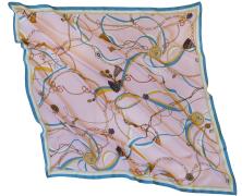 Шёлковый платок Luxury Silk & Wool Classic Lilac 95х95 в интернет-магазине Posteleon