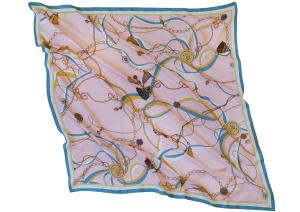 Шёлковый платок Luxury Silk & Wool Classic Lilac 95х95 - основновное изображение