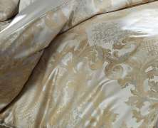 Постельное бельё Curt Bauer Louis XIV Antikgold 1.5 спальное 155х220 мако дамаст - фото 4