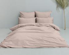 Постельное бельё Luxberry Soft Silk Sateen пудровый 1.5-спальное 150x210 сатин в интернет-магазине Posteleon