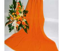 Плед детский шерстяной Inn Orange, 100х150, оранжевый - основновное изображение