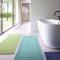 Махровый коврик для ванной Blanc des Vosges Comores 50х110 - фото 12