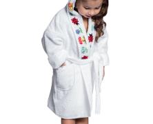 Детский махровый халат с капюшоном Feiler Pauli Rose 80-86 р. - фото 6