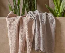Полотенце вафельное Luxberry Yoga Towel 70х140 лён/хлопок - фото 5