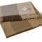 Шерстяной плед Steinbeck Mosel 338/5 коричневый 130х180 - основновное изображение
