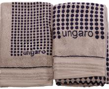 Комплект из 2 полотенец Emanuel Ungaro Montagnier Panna 40x60 и 60x110