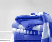 Банное полотенце Emanuela Galizzi Boston Jeans blue 90x195 - фото 4