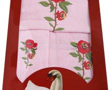 Комплект из 3 полотенец Grand Textil Rosa Rosa 40x60, 60x110 и 110x150 - фото 2