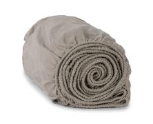Простыня на резинке Hamam Wrinkle Washed 160х200+45 лён в интернет-магазине Posteleon