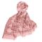 Шаль шерстяная Petrusse Glamour Rose 70х180 с бисером - основновное изображение
