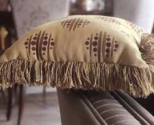 Декоративная подушка Laroche Жетсон 45х45 с бахромой - фото 5