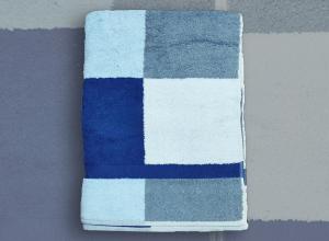 Банное полотенце Emanuela Galizzi Boston Jeans blue 90x195 - основновное изображение