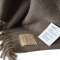 Плед из шерсти ягнёнка Steinbeck Gobi Natur коричневый 140х190 - фото 3