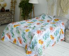 Одеяло-покрывало Servalli Stampato Beverly Giallo 260х250 полиэстер - фото 1